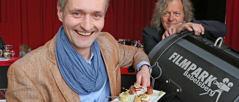 Ronny Pietzner und Friedhelm Schatz (v.l.) kennen sich seit Jahren.