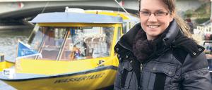 Ins Jubiläumsjahr. Laut Kathleen Kallenbach, Direktionsassistentin der Weissen Flotte, will das Unternehmen durch Ausstellungen im Stadtgebiet Fahrgäste dazugewinnen.