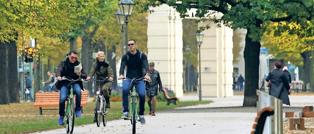 Die Hegelallee soll für Radfahrer sicherer werden.