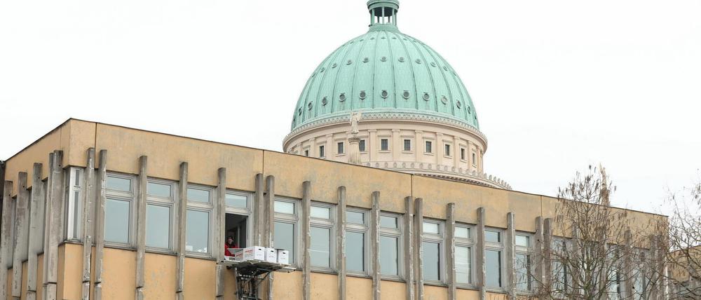 Zwei Fachbereiche sind bereits aus dem alten FH-Gebäude ausgezogen.