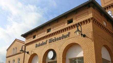 Der Bahnhof in Michendorf wurde verkauft.
