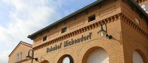 Der Bahnhof in Michendorf wurde verkauft.