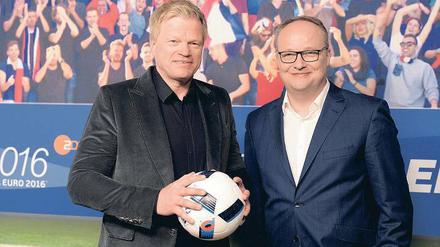 Experten-Team: Oliver Kahn &amp; Oliver Welke erklären Champions League im ZDF.