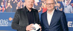 Experten-Team: Oliver Kahn &amp; Oliver Welke erklären Champions League im ZDF.