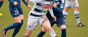 Wieder zurück. Turbine-Stürmerin Svenja Huth (r.) gab ihr Comeback.