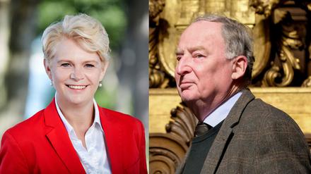 Saskia Ludwig und Alexander Gauland.
