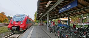 Betroffen ist ab 18 Uhr bis Samstagfrüh 4.15 Uhr der Abschnitt zwischen Bahnhof Park Sanssouci, Potsdam Hauptbahnhof und Potsdam Griebnitzsee.