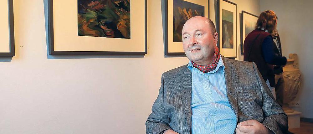 Stimmungen finden. Werner Rudolf Götz macht Kunst am Computer.
