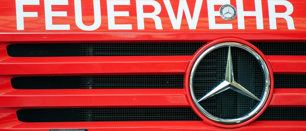 Einsatz für die Feuerwehr am Humboldtring in Potsdam.