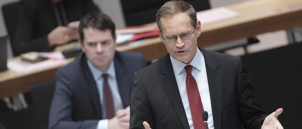 Berlins Regierender Bürgermeister Michael Müller: "Wie es weitergeht, wird der neue Aufsichtsrat erarbeiten".