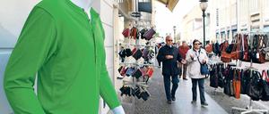 Mehr Vielfalt ins Zentrum. Potsdams Einzelhandel steht im Brandenburg-Vergleich gut da, wie eine neue Studie ergibt. Die Industrie- und Handelskammer sieht trotzdem noch Potenzial – etwa wenn es um sogenannte innenstadtrelevante Sortimente“ also unter anderem Bekleidung und Lederwaren, geht.
