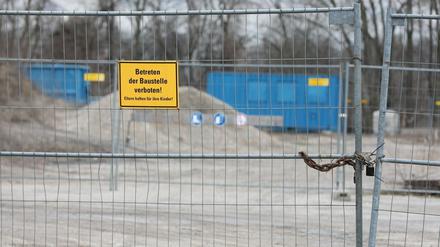Hier soll der neue Hafen in Teltow entstehen.