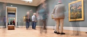 Sollte sich der Trend so fortsetzen, dass jeden Tag im Schnitt bis zu 2000 Besucher kommen, könnte das Museum Barberini bei rund 250 Öffnungstagen in diesem Jahr bis zu 500 000 Gäste erwarten.