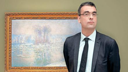 Kunsthistoriker und Ausstellungskurator Ulf Küster im Museum Barberini.