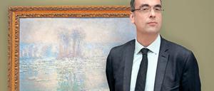 Kunsthistoriker und Ausstellungskurator Ulf Küster im Museum Barberini.