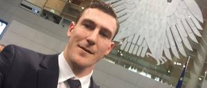 Auf politischem Parkett. Sebastian Brendel war am Sonntag Teil der Bundesversammlung und durfte über den neuen Bundespräsidenten abstimmen.