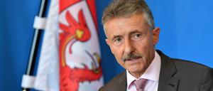 Brandenburgs Innenminister Karl-Heinz Schröter (SPD).