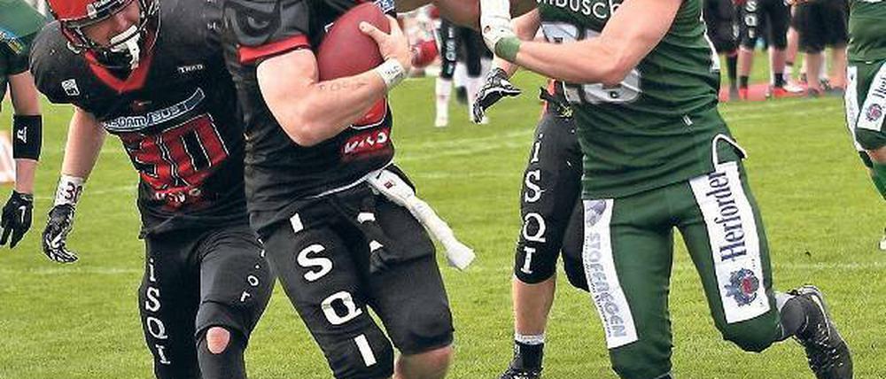 Ambitioniert. Die Royals um David Saul (M.) liebäugeln mit dem Aufstieg.