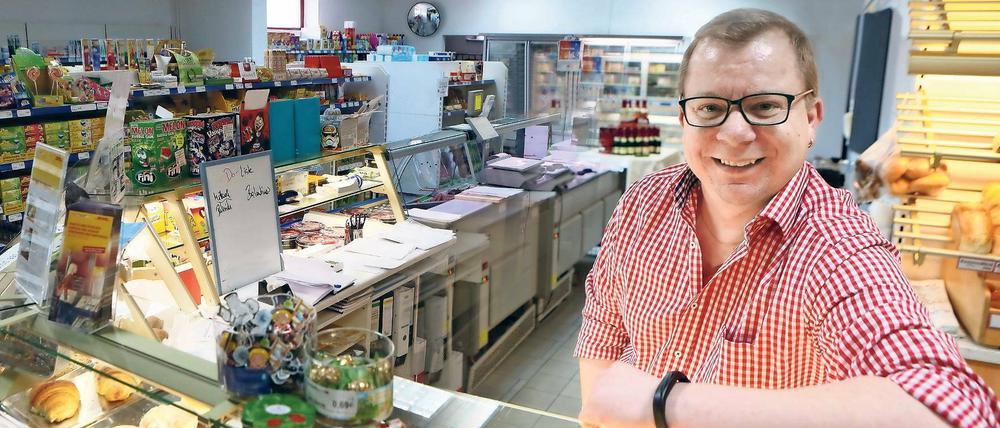 Bloß keine Fertiggerichte. In Andreas Ulrichs DORV-Laden sind eher Babynahrung, regionales Gemüse und Obst in den Regalen zu finden.