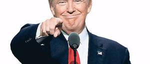 Gute Miene zum bösen Spiel. US-Präsident Donald Trump behauptet, seine Freunde und seine Feinde in den Medien ganz genau zu kennen. Entsprechend fallen seine Reaktionen und seine Tweets aus.
