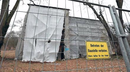 Völlig marode. Nach der Einigung im Pfingstberg-Streit kann die 1848 erbaute Villa Schlieffen endlich saniert werden.