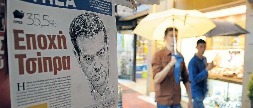 Akut bedroht. Die Tageszeitung „Ta Nea“ kämpft ums Überleben.