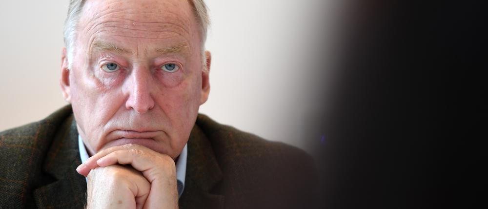 Alexander Gauland wird den Fraktionsvorsitz der AfD im Landtag Brandenburg und auch sein Landtagsmandat aufgeben, wenn er in den Bundestag gewählt wird.