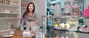 Blaubeercreme auf Buttermilchkuchen, weiße Schokolade auf Macadamia-Bananenkuchen – ab dem Frühling will „Krümelfee“ Nicole Ehlers in ihrem neuen Café auch draußen Sitzplätze anbieten.