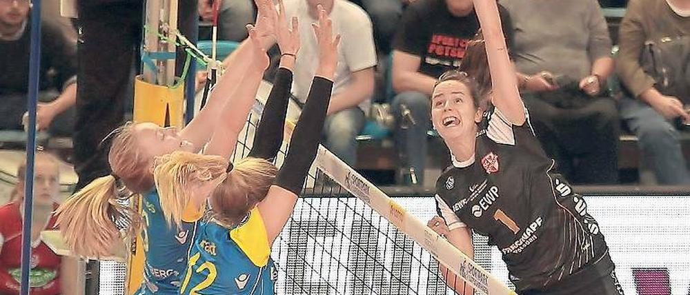 Auf ihre Punkte wird gebaut. SCP-Angreiferin Marta Drpa.