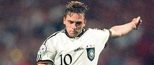 Thomas Häßler als Held der Nationalmannschaft um die 1990er herum