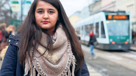 Wehrt sich. Die 19-jährige Jasmine Jalkhy lebt seit Herbst 2015 in Potsdam.
