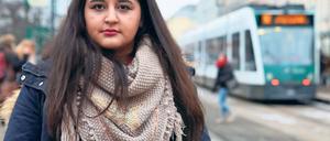 Wehrt sich. Die 19-jährige Jasmine Jalkhy lebt seit Herbst 2015 in Potsdam.