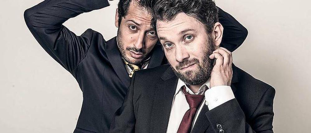 Humor, der weh tut. Fahri Yardim (links) und Christian Ulmen spielen in „Jerks“ beinahe sich selbst.