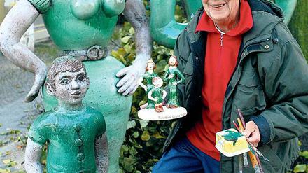 Einst. Die „Familie Grün“ und die verstorbene Carola Buhlmann 2005.