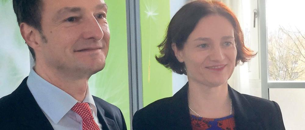 Doppelspitze. Ulf Altmann und Sophia Eltrop sollen die EWP führen.