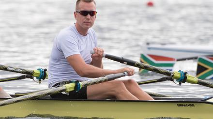 Sorgenfreies Sporttreiben. Wegen seiner sicheren beruflichen Perspektive kann sich Ruderer Hans Gruhne auch weiterhin auf Hochleistungsebene beweisen.
