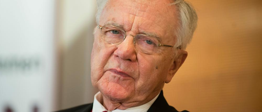 Der ehemalige Ministerpräsident von Brandenburg Manfred Stolpe (SPD).