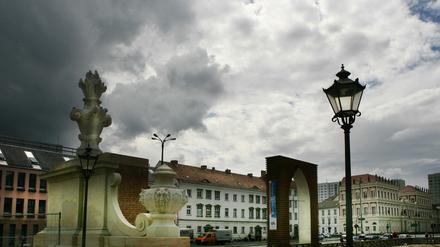 Turbulent: Befürworter und Gegner des Garnisonkirchen-Aufbaus trafen beim Bürgerdialog aufeinander.