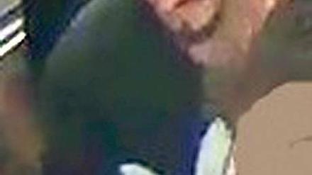Der Verdächtige. Wer kennt diesen Mann und kann Hinweise geben?