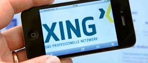 Im Gerede: das Karrierenetzwerk Xing.