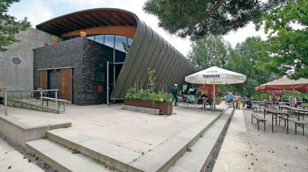 Nur im Sommer gut besucht: Das Café am Volkspark wird nicht ausgebaut.