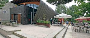 Nur im Sommer gut besucht: Das Café am Volkspark wird nicht ausgebaut.