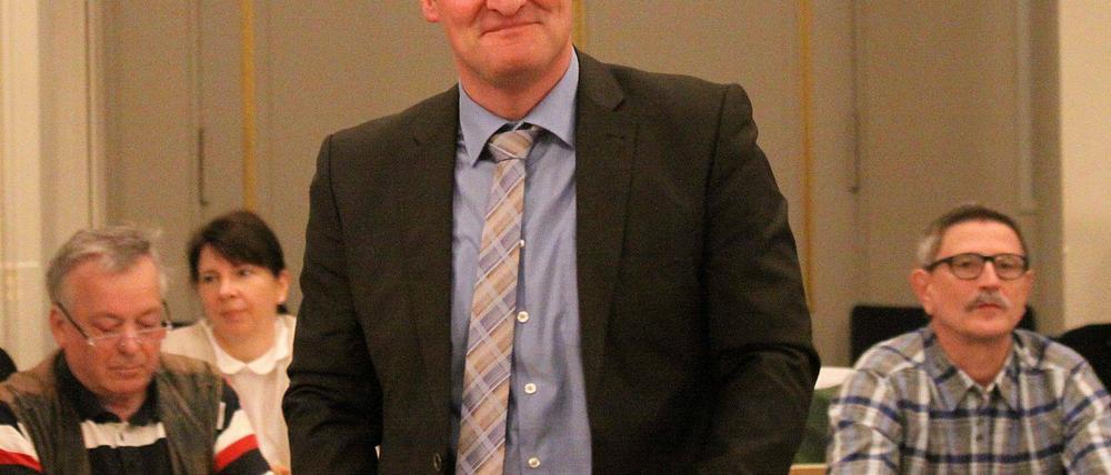 Potsdams neuer Baubeigeordneter: Bernd Rubelt (parteilos).