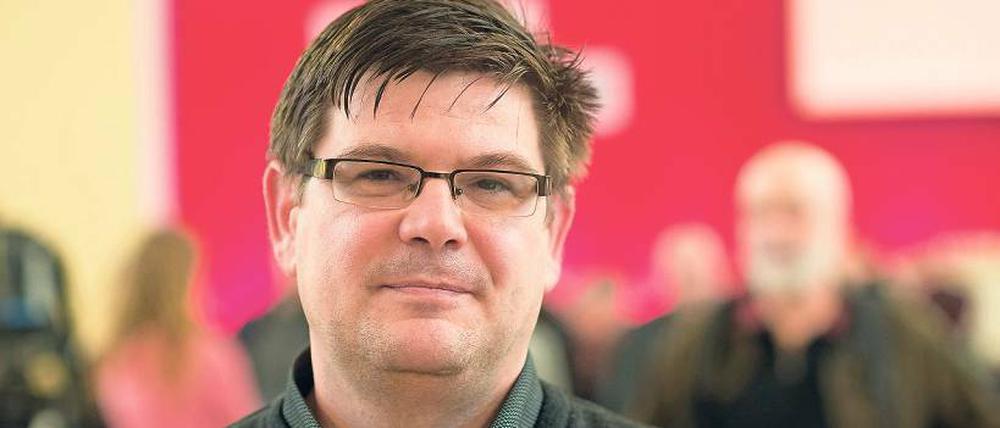 Unter Beobachtung. Andrej Holm (46) ist seit dem 8. Dezember in der rot-rot-grünen Landesregierung Staatssekretär für Wohnen.