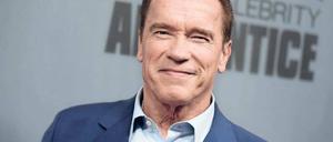„Gib alles“. Arnold Schwarzenegger, neuer Moderator der TV-Show „The New Celebrity Apprentice“, erwartet von den Kandidaten vollen Einsatz.