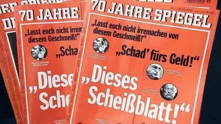 „Wut kann man sich erarbeiten.“ Das ist die aktuelle Ausgabe des Nachrichtenmagazins. „Der Spiegel“ feiert am 4. Januar seinen 70. Geburtstag.