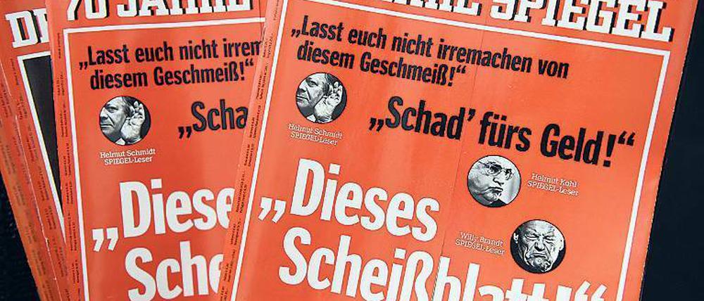 „Wut kann man sich erarbeiten.“ Das ist die aktuelle Ausgabe des Nachrichtenmagazins. „Der Spiegel“ feiert am 4. Januar seinen 70. Geburtstag.