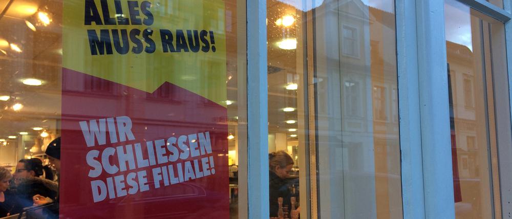 Die Strauss-Filiale in der Brandenburger Straße wird schließen.