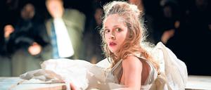 Ein Höhepunkt. Zu den vielen erlebenswerten musikalischen Aufführungen gehörte 2016 die Winteroper „Israel in Egypt“ in der Regie von Verena Stoiber in der Friedenskirche, hier mit der Sopranistin Marie Smolka. Konrad Junghänel dirigierte die Kammerakademie Potsdam.