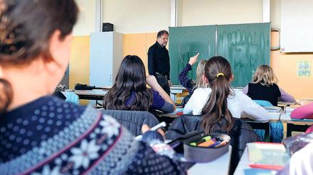 Volle Klasse. Durch den Bevölkerungszuwachs sind die Schulen im Landkreis völlig ausgelastet.